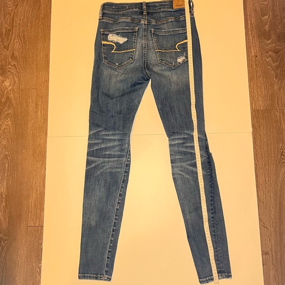 American Eagle womens denim jeans size 4 - Picture 5 of 6